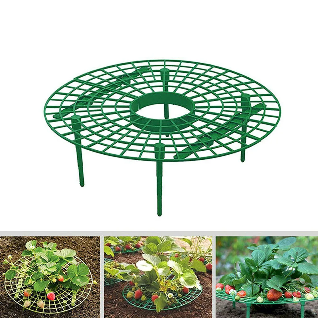 Strawberry Supports Keeping Plant Fruit Stand Vegetable Growing Rack Garden Tools for Protecting Vines Avoid Ground Gardening