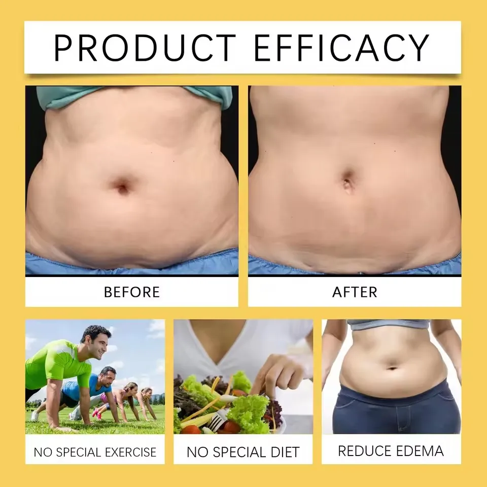 Slimming Patches Waist Fat Burner Improve Stomach Abdominal Tighten Massage Sticker Body Shaping Patch Safe Effective