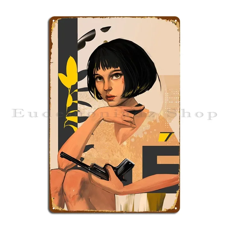 Mathilda Metal Plaque Poster Club Bar Design Garage Living Room Customized Tin Sign Poster