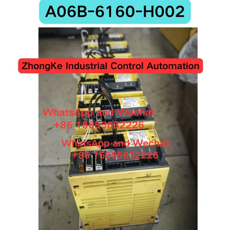 

Б/у драйвер A06B-6160-H002, оригинальный, демонтированный. Функциональный тест пройден. Быстрая доставка.