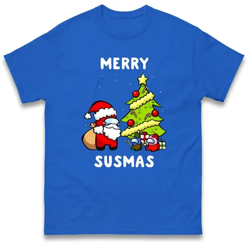 

Merry Susmas Santa Funny Christmas Holiday T Shirt Offensive