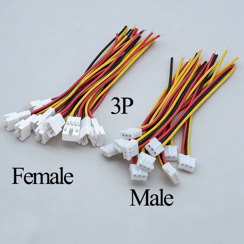 10Pair Ph2.0mm Terminal Wire 2P3P4P5P6P Male And Female Aerial Docking Connection Wire Battery Power Cord 15cm Cable