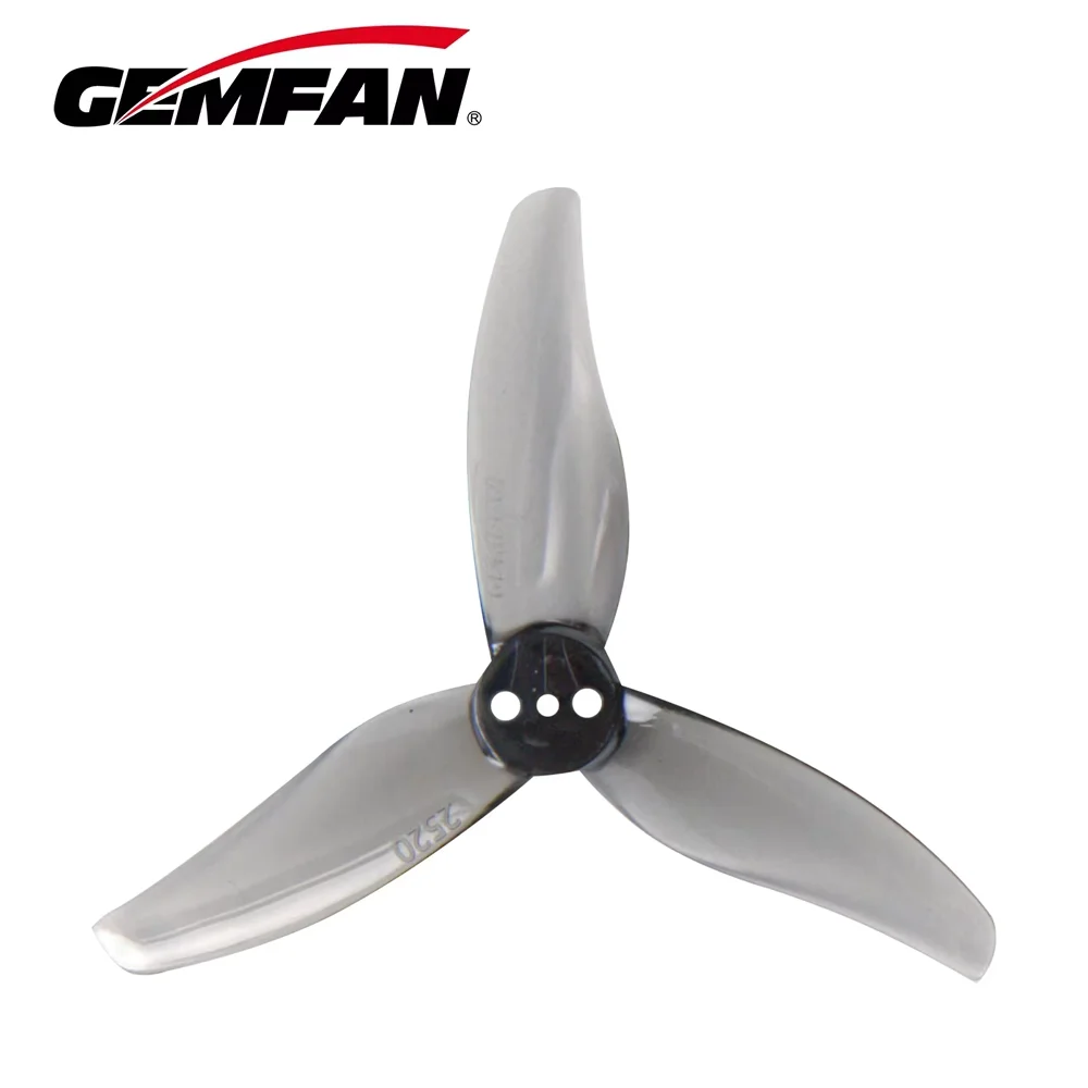 4Pairs Gemfan Hurricane 2520 2.5X2X3 3-Blade PC Propeller CW CCW for FPV Freestyle 2.5inch Drone 1106 1404 view 4