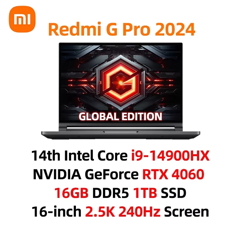 Xiaomi Redmi G Pro Gaming laptop 2024 Core i9-14900HX NVIDIA