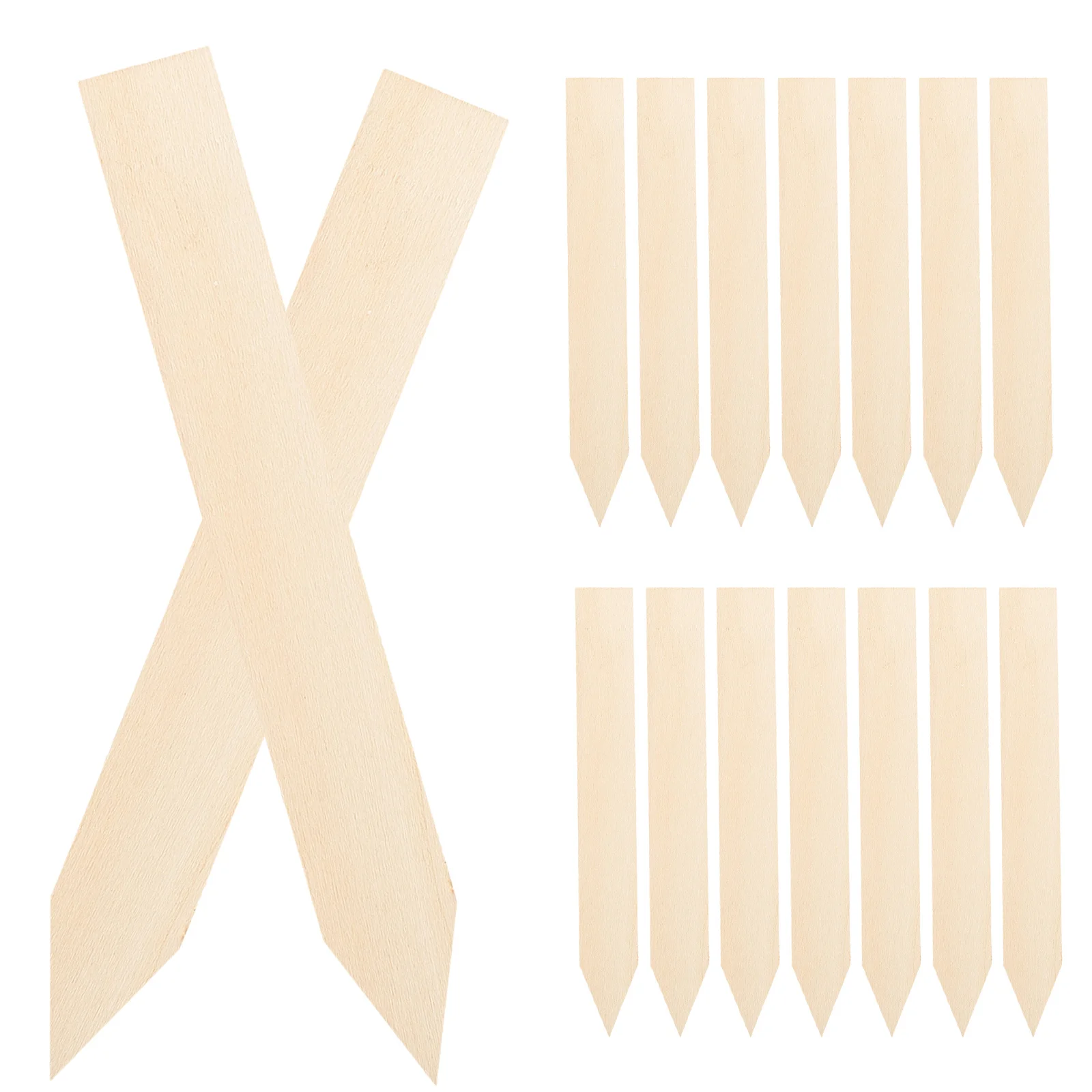 

50Pcs Wooden Plant Labels Premium Wood Garden Plant Markers for Flower Pots Flower Identifying Boards Nursery Garden Tags
