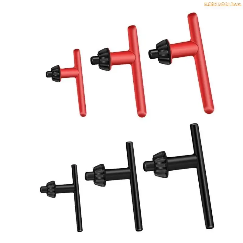 K1AE Multifunction  3pcs Drill Chucks Wrench Set Easy Grip Wrench Power Tool Accessory Manual Hand Tool for Stable Performances