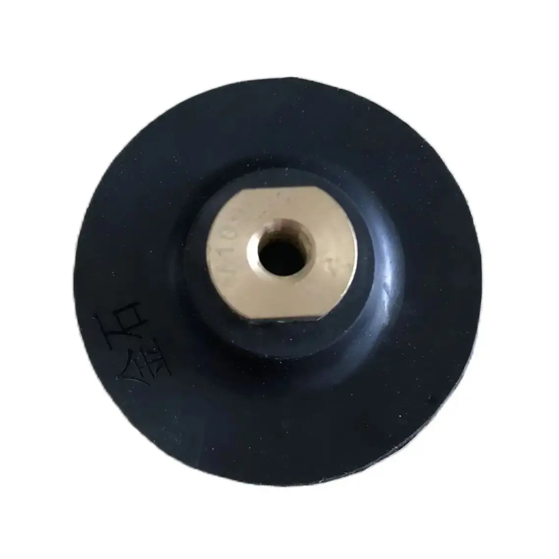 4 Inch 100mm Black Flexible Soft Rubber Back-Up Pad backer of Polishing Pad For Sticking Diamond Wet/Dry Polishing Pads