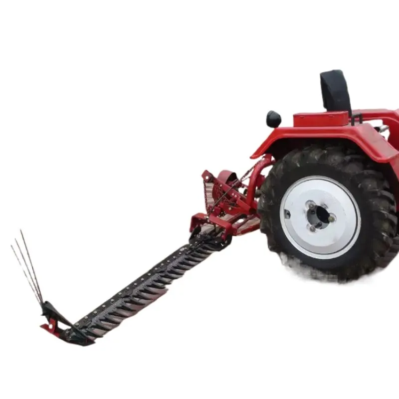 1pcs Four Wheel Tractor with Mowing Machine Lawn Mower Reciprocating Grassland Pasture Pruning