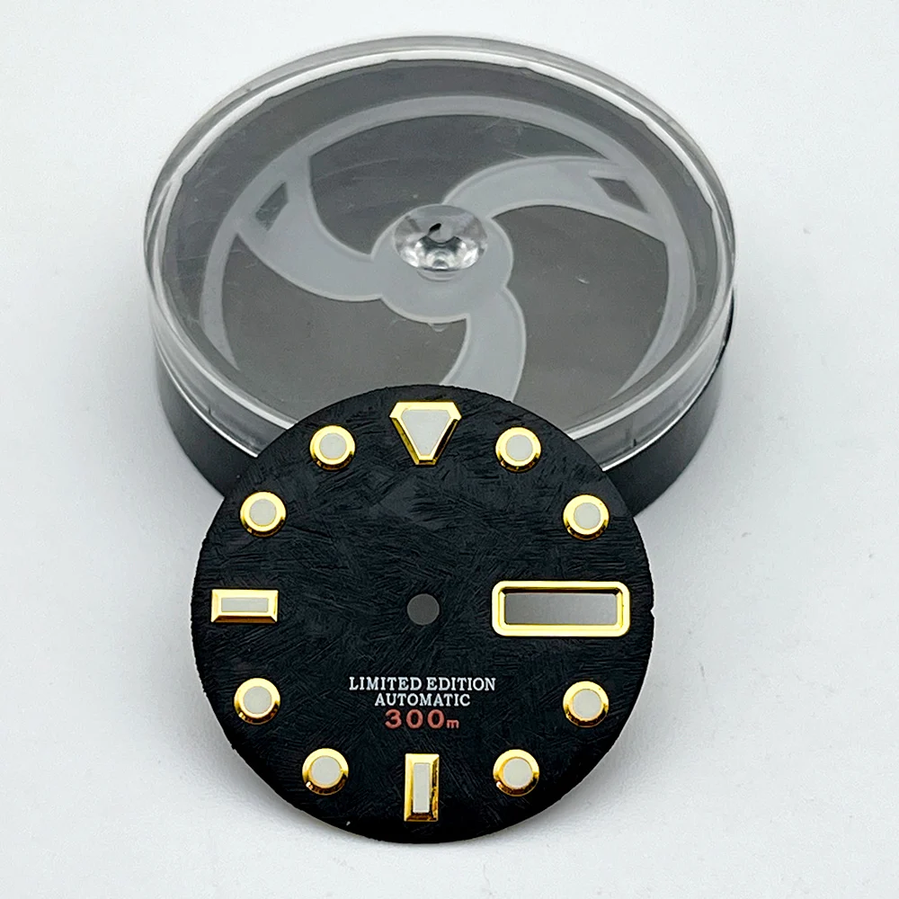 Customized Watch Dial SKX007 Watch Dial Face Fit for NH35 NH36 7S26 Movement SKX007 SRPD 6105 Tuna Samurai Watch Dial Parts
