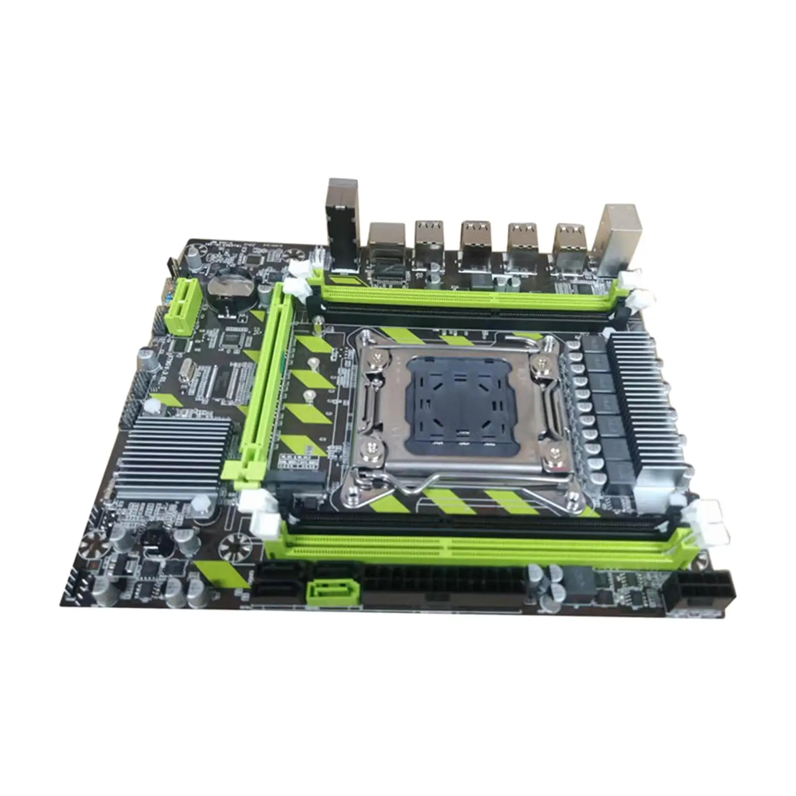 x79G Motherboard LGA 2011 7 Phase Power Supply Micro ATX 4x SATA2.0 4x DDR3 High Speed Transmission High Performance Support M.2