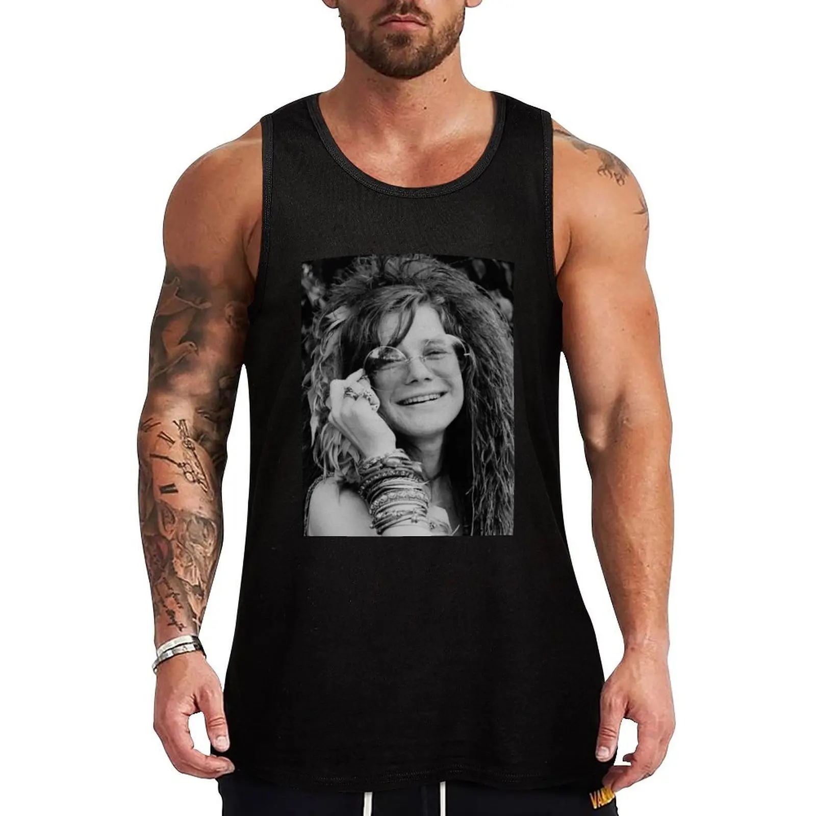 

Lovely Messy Hair Tank Top Dry Fit Workout Tank Top Sleeveless Athletic Shirt