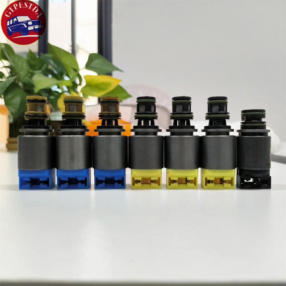 

7 PCS/SET OEM ZF 6HP19 6HP26 Solenoid Kit 1068298044 Transmission Solenoid Valve Suitable For BMW 128i X5 X4 And Audi S4-S8 A4