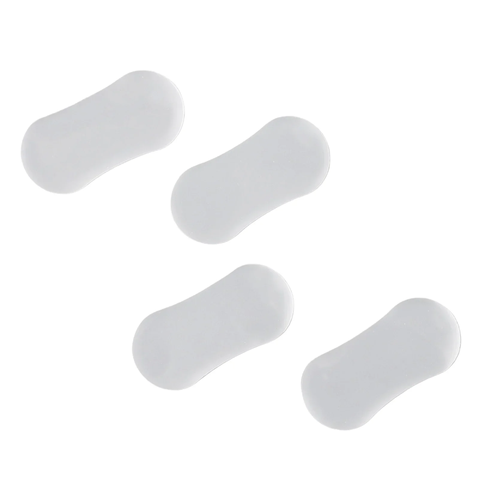 Bathroom Toilet Seat Bumper Buffers Spacers Accessory Parts Replacement Transparent 4pcs Protective Home Decor