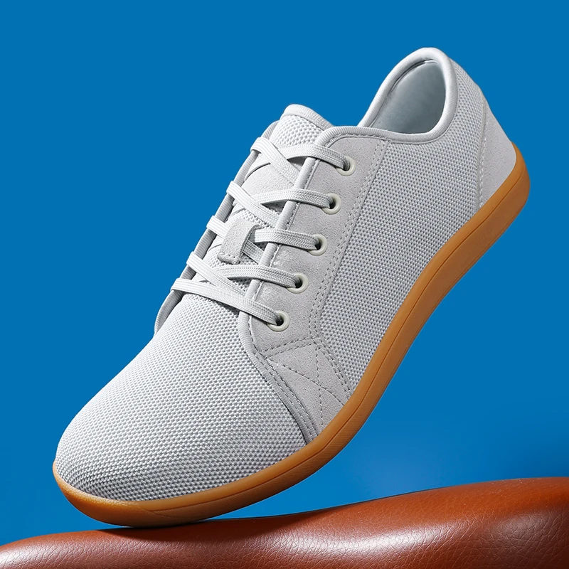 

Mesh Men Wide Toe Barefoot Shoes for Unisex Casual Sneakers Outdoor Trail Running Shoes Non-Slip Minimalist Walking Hiking Shoes