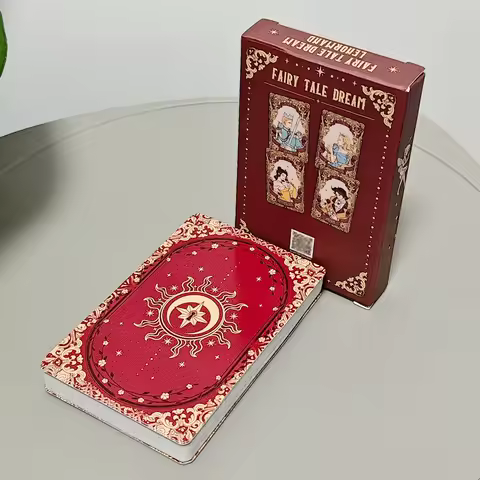 Fairy Tale Dream Lenormand Deck 42 Pcs Rana System Cartoon Lenormand Cards 10*6cm