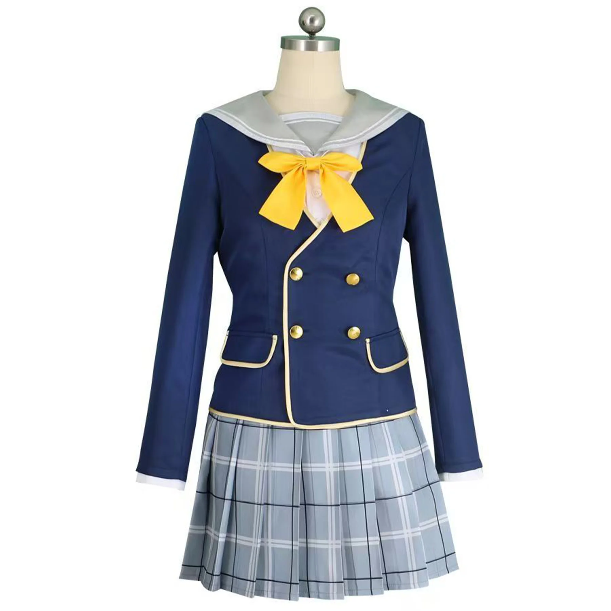 

Anime Sabbat of the Witch Cosplay Ayachi Nene Costume School Party Uniform Full Set Female JK Outfits