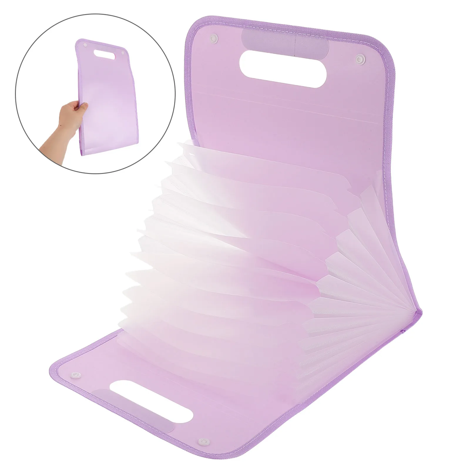 

13-Layer Portable Accordion File Organizer Large Capacity Document Folder for Students Teachers School Office Home Use Expanding