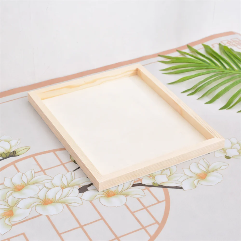 Art Craft Painting - DIY Handmade Clay Painting Frame Solid