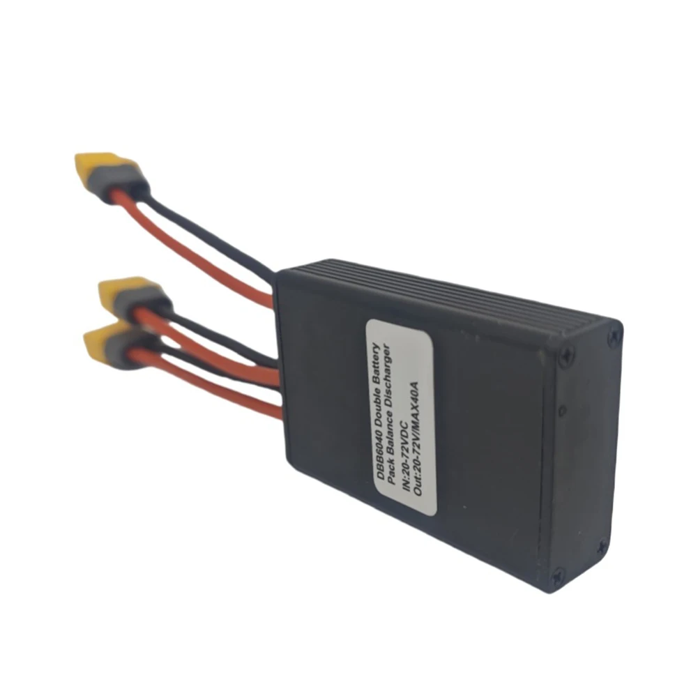 20V-72V 20A/30/40A Ebike Double Battery Discharge Converter Switcher Dual Battery Parallel Module Support Energy Recovery Parts