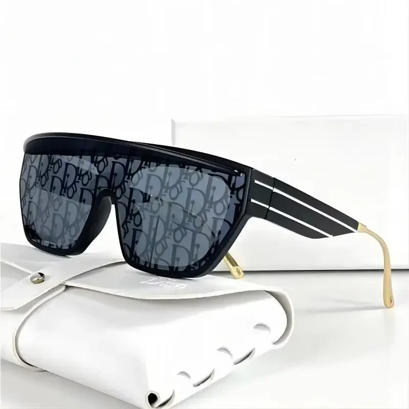 

2025 New Fashion Sunglasses Woman UV400 Protection Women's Sun Glasses Ladies Alloy Legs Goggle Oculos De Sol Feminino