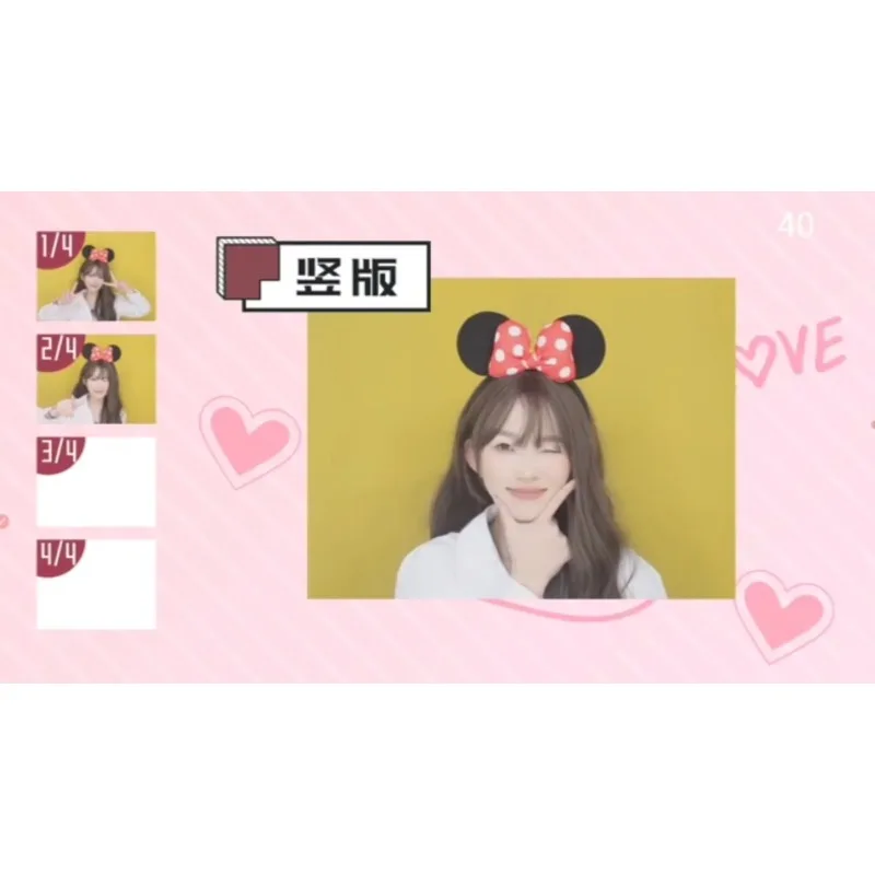 مجموعة أدوات كشك الصور لصور السيلفي - كاميرا، شاشة عملات معدنية/لمس، طباعة فورية