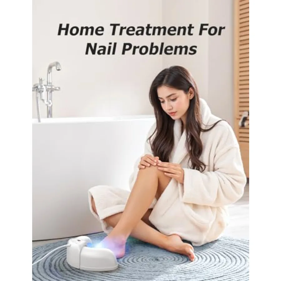อุปกรณ์ทำความสะอาดเล็บแบบพกพาสำหรับใช้ในบ้าน พร้อมฟังก์ชั่นสำหรับรักษาเล็บมือและเล็บเท้าที่มีความเสียหายหรือไม่แข็งแรง