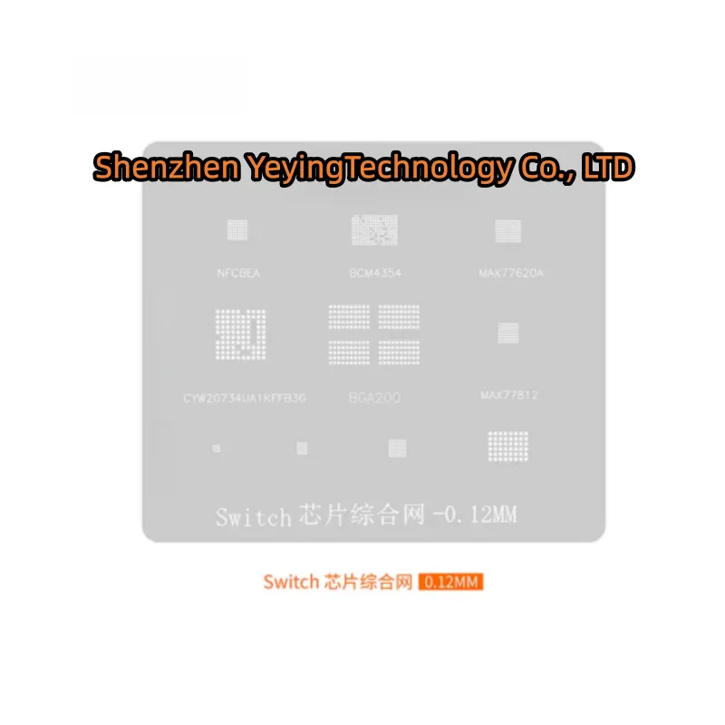 Nfcbea, Bcm4354, Max77620A, Bga200, Max77812, Cyw20734Ua1Kffb3G, Switch Integrated Network Chip