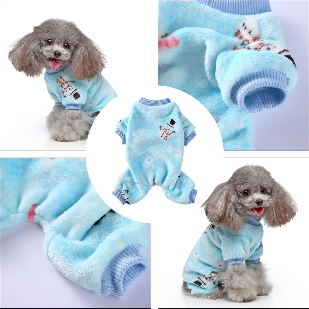 

1Pcs Christmas Dog Costume High Quality Polyester Breathable Soft Comfortable Pet Clothes Festival Party Clothes Holiday Outfit