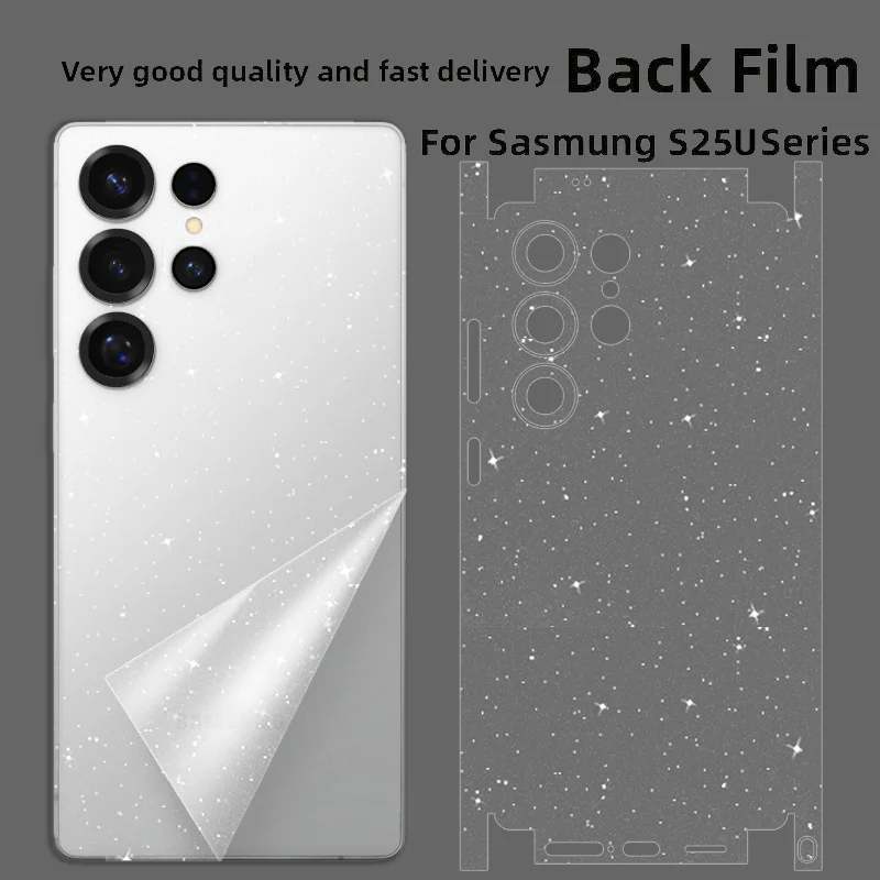 

Transparent Decal Wrap Skin for Samsung Galaxy S26 S25 S24 S23 S22 ULTRA 5G Back Screen Protector Sticker Flim