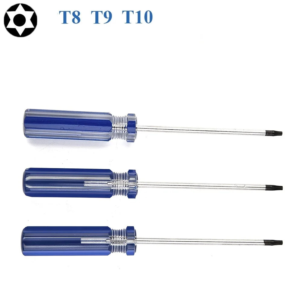 Torx T8 T9 Screwdriver For Xbox 360 Wireless Controller For PS3 Hard Driver Or Cell Phones Precision Magnetic Screwdriver