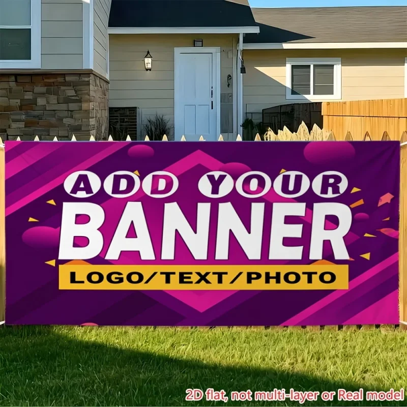 Custom Advertising Flags carry Bright Holiday Liven Up Festival Match Indoor  Expand Brand Publicity Scope Advertising Promotion
