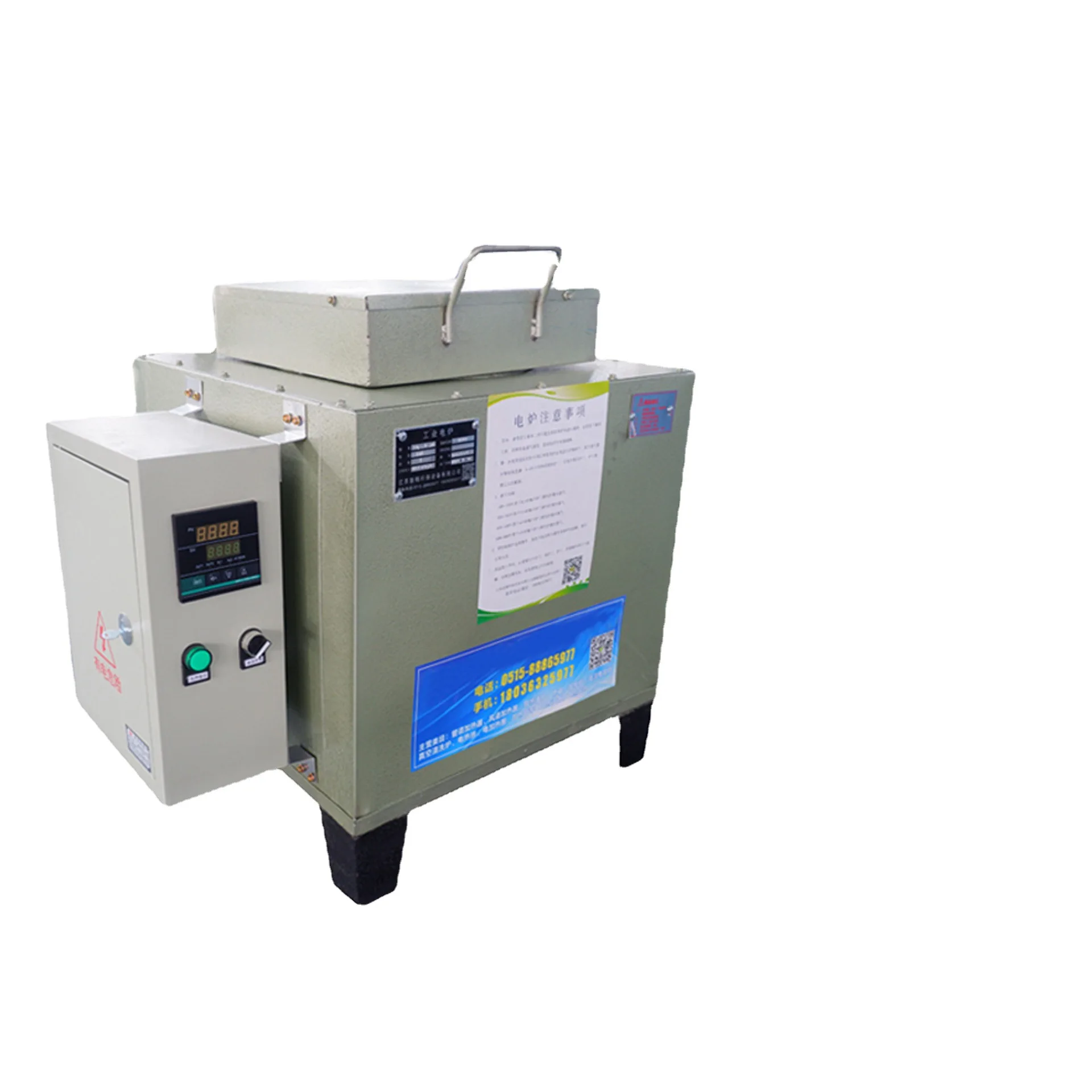 Small experimental resistance melting furnace die-casting silicon carbide rod