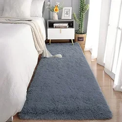 Alfombra de felpa para mesita de noche, tapete para sala de estar, mesa de centro, dormitorio, hogar, decoración del hogar, habitación encantadora, niña, Pet1