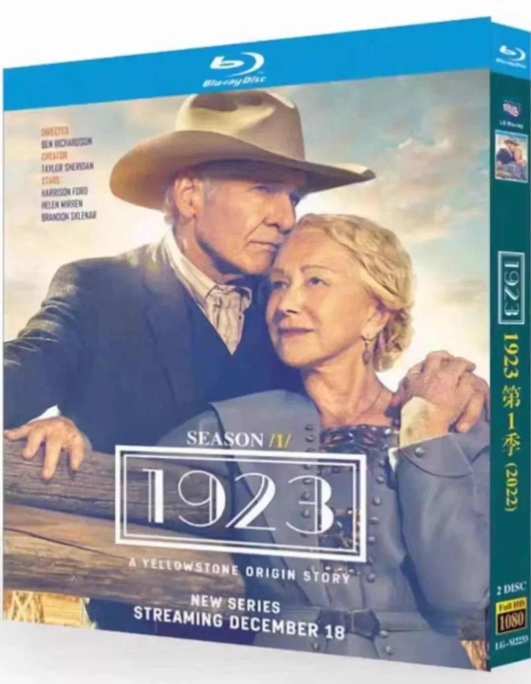 1923 Season 1‎ (2022): 2-Disc New Box Set Sealed BD English Subtitle All Region