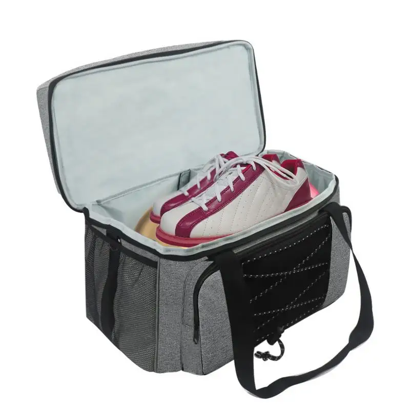 

Bowling Ball Bag 2022 Bowling Ball Bag With Double Ball Holder Fits Bowling Shoes Up To Mens Size 16 And Accessories Bag Only