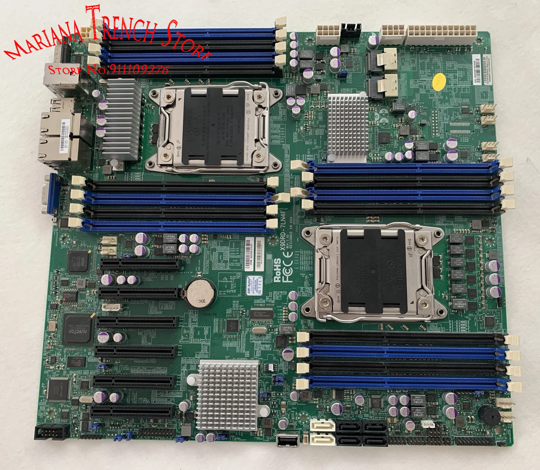 

X9DRD-7LN4F для материнской платы Supermicro LGA2011 E5-2600 Семейные слоты расширения ECC DDR3: 6 (x8) PCI-E 3.0