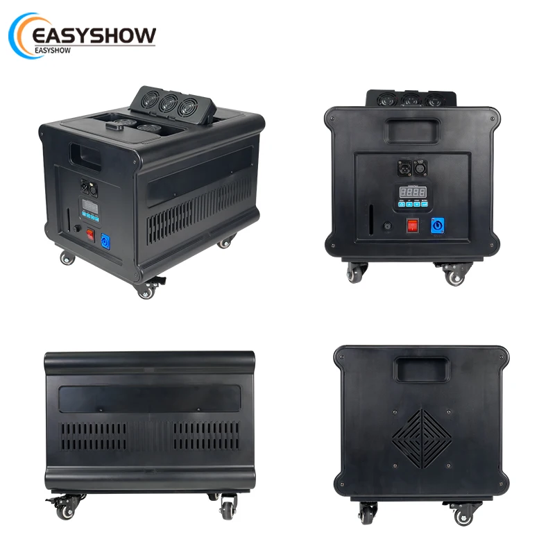 Professional 600W DMX Double Haze Machine Water-Based Mist Oil Mist Machine For Wedding Bar Nightclub