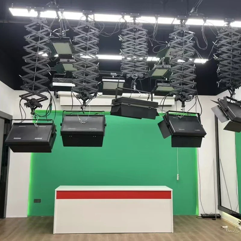 100Wled ضوء سطح مسطح قابل للتعديل ثنائي اللون للفيلم والتلفزيون ملء ضوء الاستوديو ضوء ناعم التصوير المباشر #4