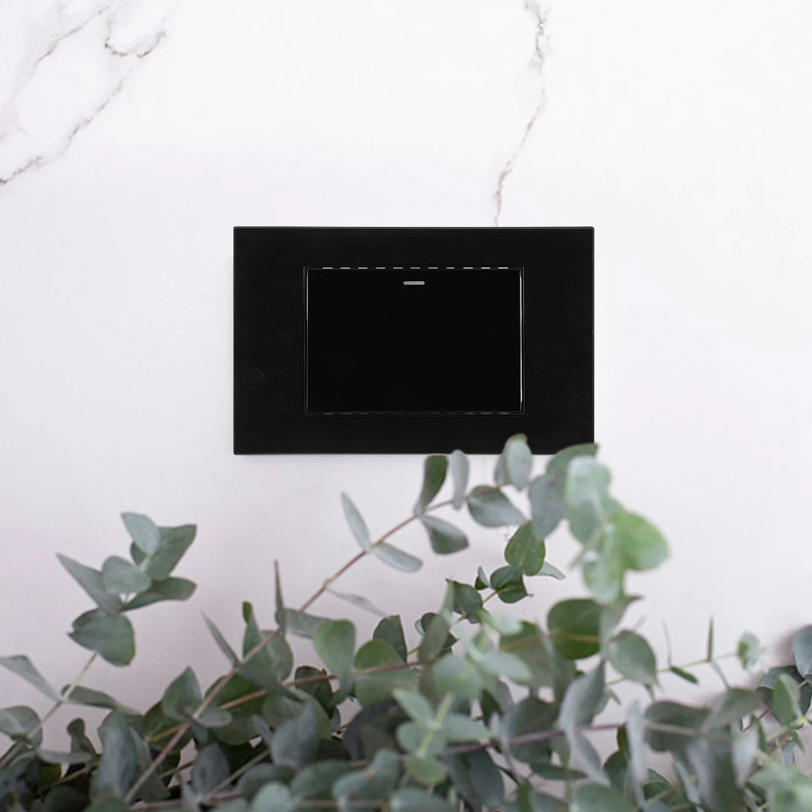 

Wall Switch Panel Double Control Modern Design Scratch Resistant Surface Light Switch Panel for Residential Commercial Settings