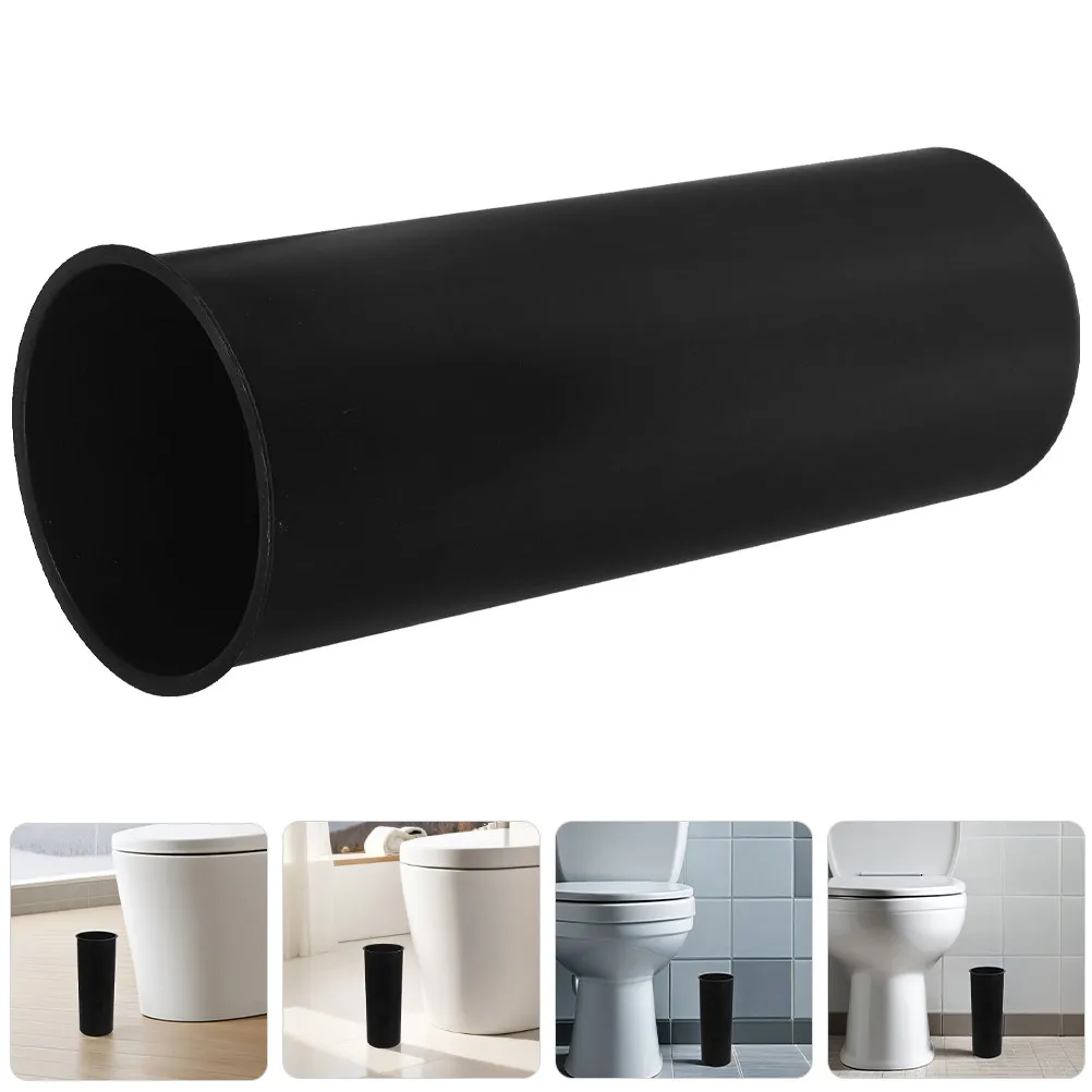 2Pcs Round Toilet Brush Holder Stable Anti-Slip Base Bathroom Accessory Cleaning Brush Container Plastic Cup Modern Bathroom