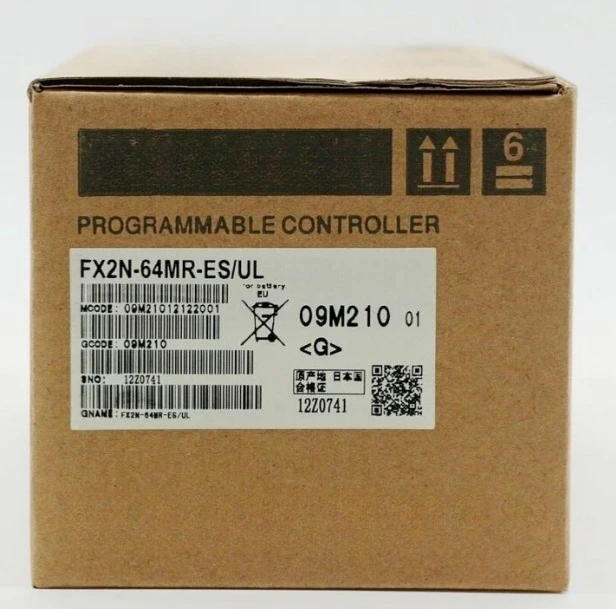 Brand New Original FX2N-64MR-ES/UL  FX2N-64MRES UL PLC Module, Spot Fast Delivey