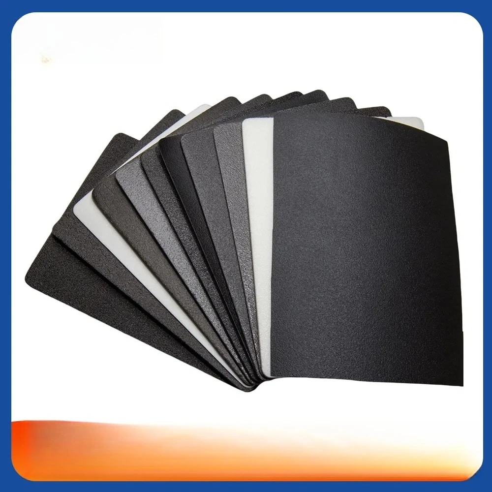 1-10pcs Frosted White/Black PP Plastic Sheet 100x100 100x200 200x200 250x250 210x297 297x420 300x300mm Thickness 1/1.5/2mm