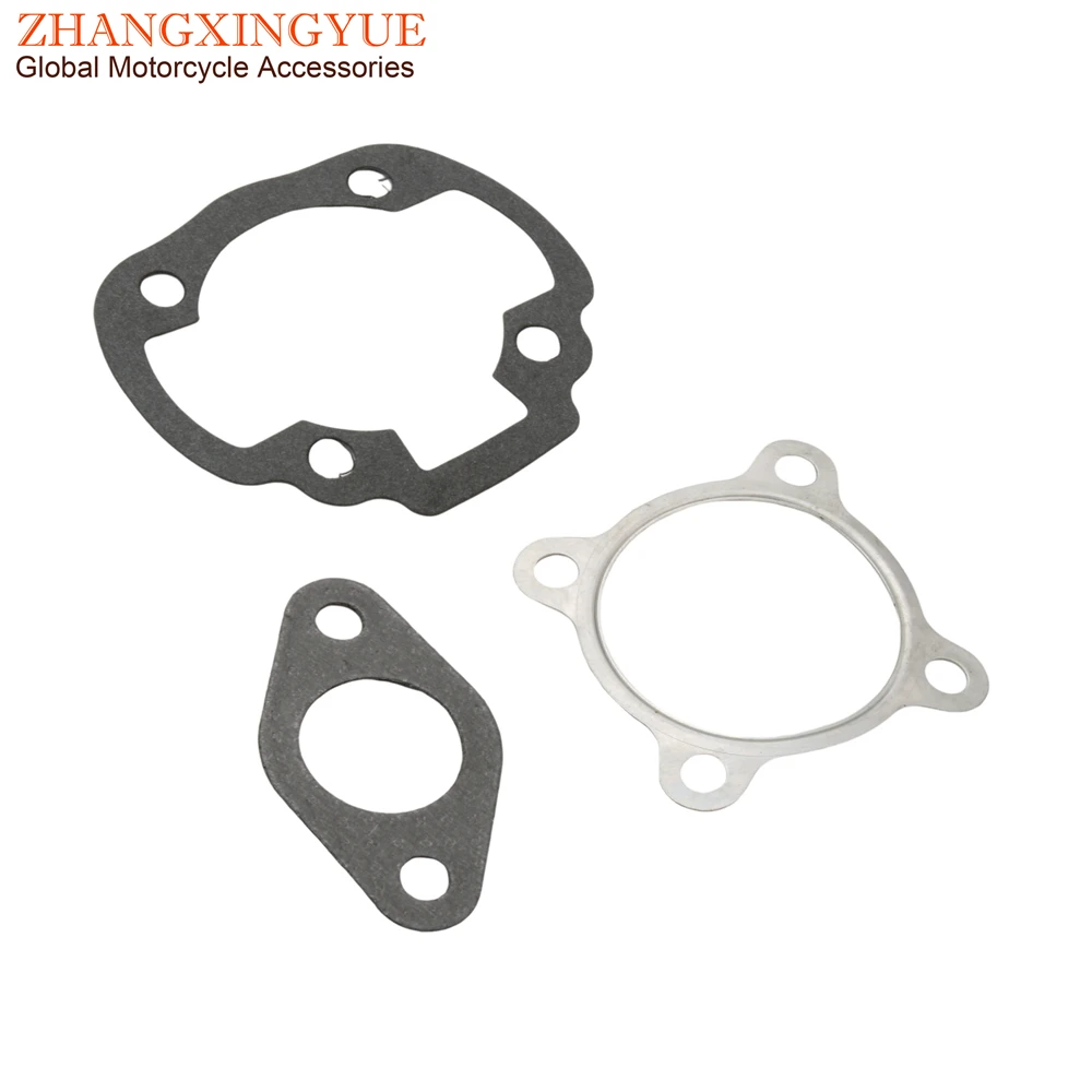 Scooter 70cc Cylinder Gasket Set Top End For Mbk Booster Stunt 50 Yamaha Target Slider Bws Zuma 50cc 2T