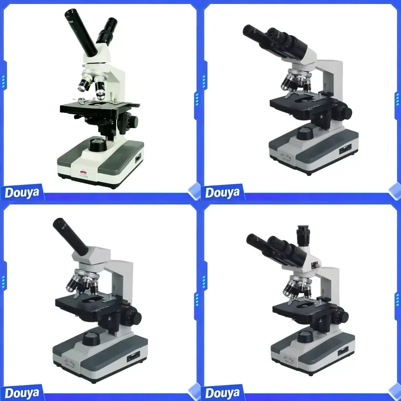 YUJIE YJ-121S Professional Laboratory Biological Optical Dual 1000X Microscopes for Students
