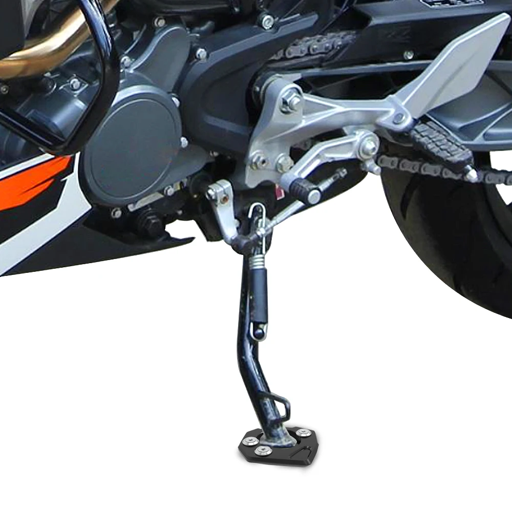 

For 125 390 200 690 ENDURO/R SMC/R RC250 RC390 950 990 Adv S/R/T Supermoto SM/R/SMT Side Stand Enlarge Plate Kickstand Extension