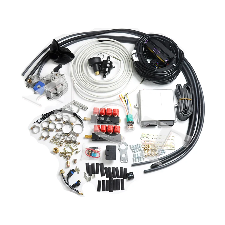 LPG conversion kit for cars GLP sequential injection 4/6/8 cylinder autogas diesel lpg dual fuel conversion equipment kit