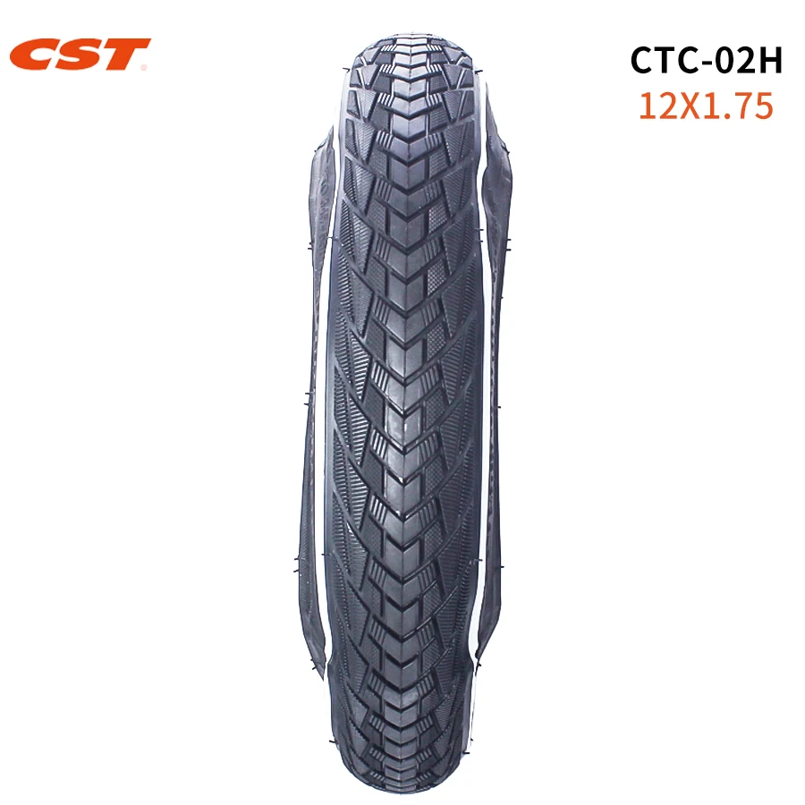 CST 12 inch Bicycle Tire CTC-02H Children Balance Bike Folding Tire with Tube 12x1.75 44-203 120TPI Kids Bike Wheel Tyres