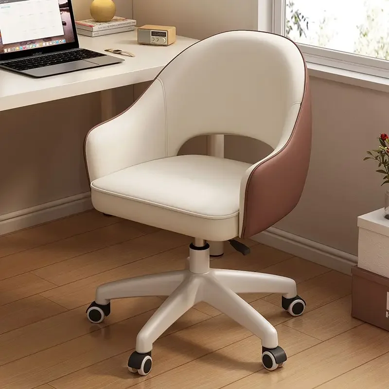 

Swivel Chair Bedroom Makeup Chair Dormitory Student Study Desk Backrest Chair Living Room Chairs