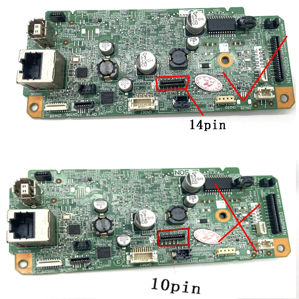 14Pins Main Board Motherboard Fits For EPSON EcoTank Printer Parts L5290 L 5290