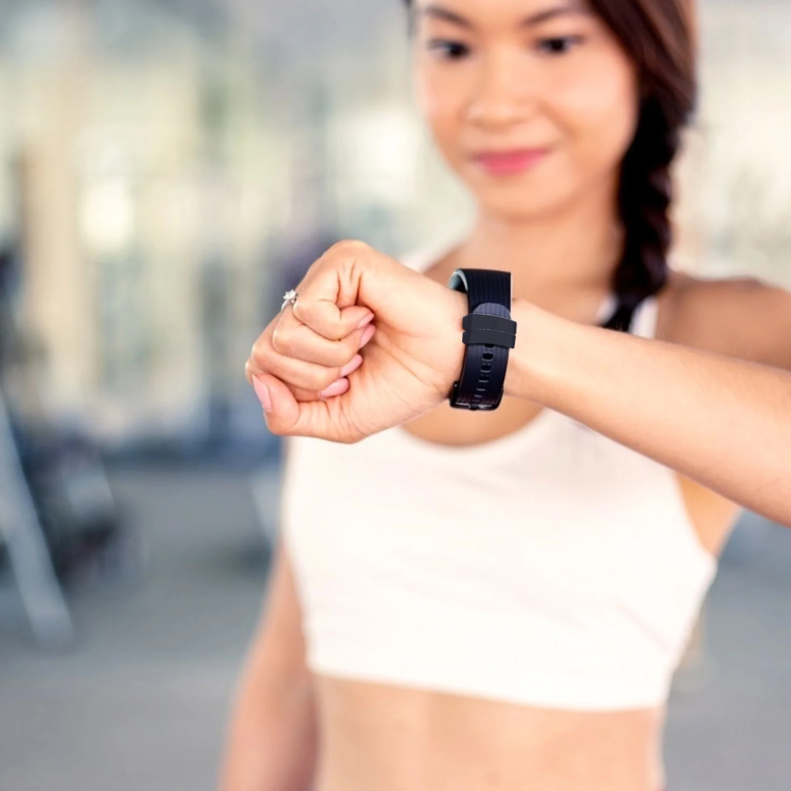 

5 шт., силиконовый ремешок для часов, держатель-петля, мягкий гибкий ремешок, кольца, аксессуары для часов, совместимые с Fenix 235, 22 мм